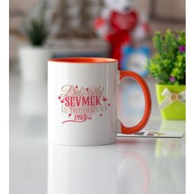 Deli Gibi Sevmek Ruhumuzda Var Kupa Bardak