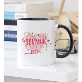 Deli Gibi Sevmek Ruhumuzda Var Kupa Bardak