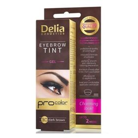 Delia Cameleo Dark Brown 15 ml Kaş Boyası