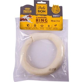 Delibon 15 cm Beyaz El Örgüsü Simit