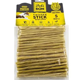 Delibon 150 Adet Natural Deri Burgu Çubuk