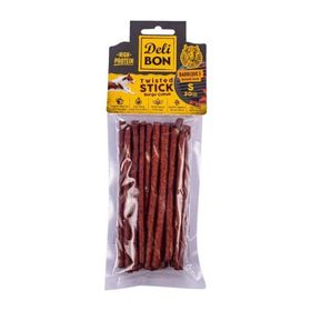 Delibon 20 Adet İnce Deri Burgu Çubuk Barbekü Aromalı İnce Boy Kemik