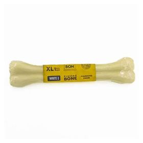 Delibon 27 cm Xl Deri Beyaz Pres Köpek Kemik Ödülü