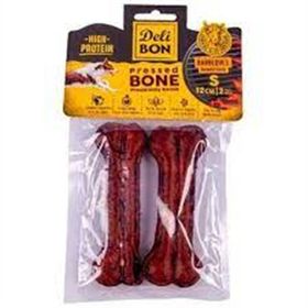 Delibon 2'li S Barbekü Soslu 12 cm Köpek Kemik Ödül Maması
