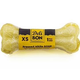Delibon 7 cm xs Boy 1'li Vakum Beyaz Deri Pres Kemik
