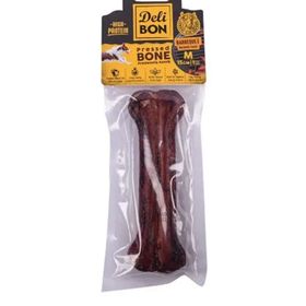 Delibon Barbekü Deri Pres 15 cm 1 Adet M Boy Köpek Kemiği