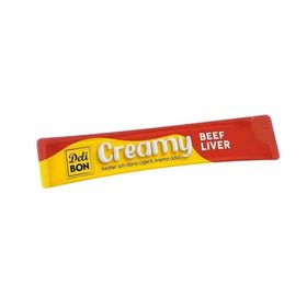 Delibon Creamy Dana Ciğerli 15 gr Sıvı Kedi Ödül Maması
