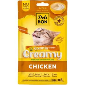 Delibon Creamy Tavuklu 15 gr 5 Adet Ödül Maması