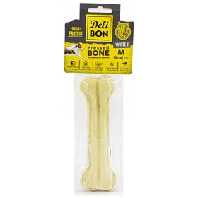 Delibon Deri Natural 15 cm 1 Adet Press Köpek Kemik