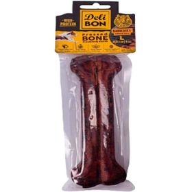 Delibon Deri Pres Kemik Barbekü 22 cm 1'li Paket Köpek Ödülü