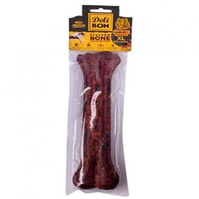Delibon Deri Pres Kemik Barbekü 27 cm 1'li Paket Köpek Ödülü