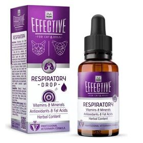 Delibon Effective 50 ml Kedi ve Köpek Solunum Sistemi Sağlığı için Likit Destek