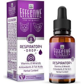 Delibon Effective 50 ml Kedi ve Köpek Solunum Sistemi Sağlığı için Likit Destek