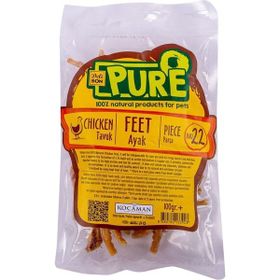 Delibon Pure Tavuk 100 gr Kurutulmuş Tavuk Ayağı