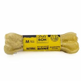 Delibon SHR15CM1MNATURAL Natural 15 cm Deri Köpek Çiğneti Pres Kemik