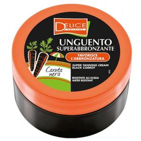 Delice Solaire 150 ml Kavanoz Siyah Havuç Bronzlaştırıcı Güneş Kremi
