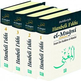 Delilleriyle Hanbeli Fıkhı el-Muğni Muhtasarı 4 Cilt Takım - Ebu Muhammed Asım el-Makdisi