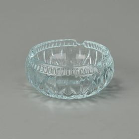 Delisoga 9.5 cm Şeffaf Cam Küllük