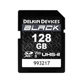 Delkin Devices 128 gb Black UHS-II SDXC U3 V90 Hafıza Kartı