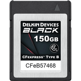 Delkin Devices 150 gb Black CFexpress Tip B Hafıza Kartı