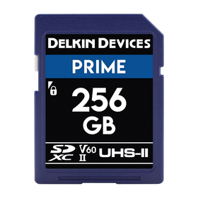 Delkin Devices 256 gb Prime UHS-II SDXC V60 Hafıza Kartı