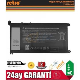 Dell 1VX1H 01VX1H VM732 0VM732 Notebook Bataryası Pili