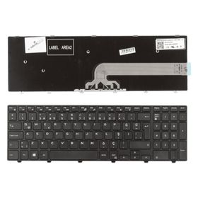 Dell 490-00H07-0L01 490-00H07-0L0A Siyah Uyumlu Notebook Klavye