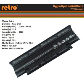 Dell 5010-D481 Notebook Bataryası