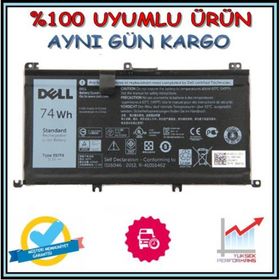 Dell 71JF4 071JF4 Uyumlu Laptop Batarya