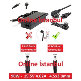 Dell Inspiron 14-5481 P93G Uyumlu Adaptör