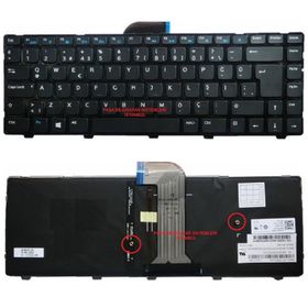 Dell Inspiron 14R-N5437 Siyah Klavye