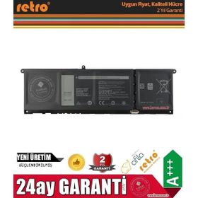 Dell Inspiron 15 3521 Ver.2 4 Cell Notebook Bataryası Pili