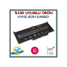Dell Latitude 13-7380 Notebook Batarya Laptop Pil