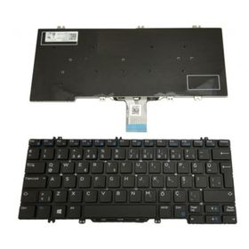 Dell Latitude 5280 5290 Siyah Notebook Klavye