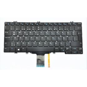 Dell Latitude 7380 7389 7390 Siyah Notebook Klavye