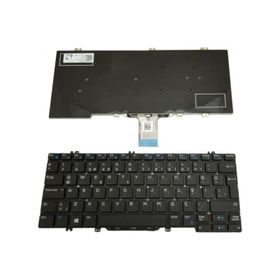 Dell Latitude 7380 7389 7390 Siyah Notebook Klavye