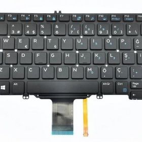 Dell Latitude E5280 5288 5289 Siyah Notebook Klavye