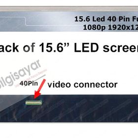 Dell Latitude E6530 15.6 İnç Uyumlu Notebook Lcd Ekran