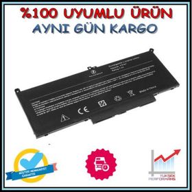 Dell Latitude E7280 Uyumlu Laptop Batarya