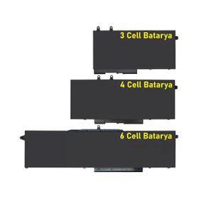 Dell Latitude N025L550015EMEA_W Notebook Bataryası Laptop Pil