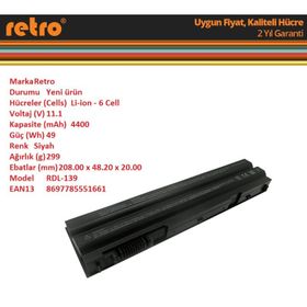Dell Nion 312-1323 Notebook Bataryası