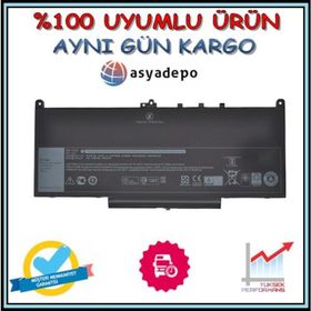 Dell NJJ2H 0NJJ2H Uyumlu Laptop Batarya