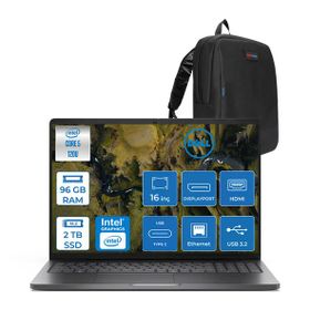 Dell Pro 16 XCTO XCTOPRO16-U-I5 i5-120U 96GB RAM 2TB SSD Ubuntu 16 inç Laptop