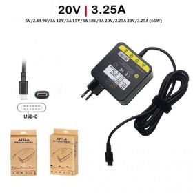 Dell Type C 20V 3.25A/15V 3A/12V9V 3A/5V 3A Usb C 65W Uyumlu Laptop Adaptör