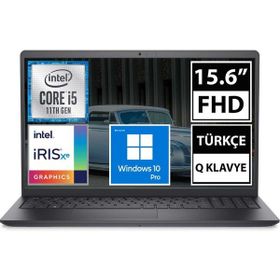 Dell Vostro 3510 i5-1135G7 8GB 512GB SSD Windows 10 Pro 15.6 inç FHD Laptop-Notebook