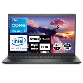 Dell Vostro 3520 N1611PVNB3520U001 i5-1235U 8 GB RAM 256GB SSD FreeDOS 15.6 inç Laptop - Notebook