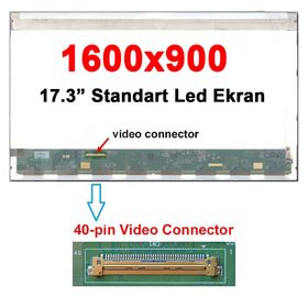 Dell Vostro 3700 17.3 İnç Uyumlu Notebook Lcd Ekran