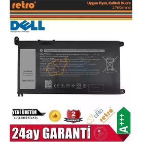 Dell Vostro P75F 3583 Uyumlu Laptop Batarya