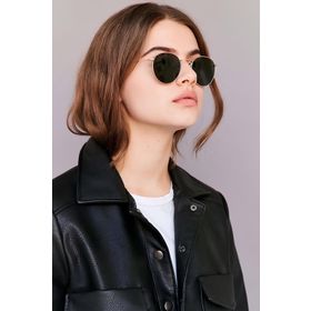 Della Pianto GM2035 Metal Çerçeveli Oval Siyah Unisex Güneş Gözlüğü