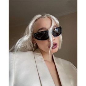 Della Pianto Unisex Vintage Güneş Gözlüğü Siyah